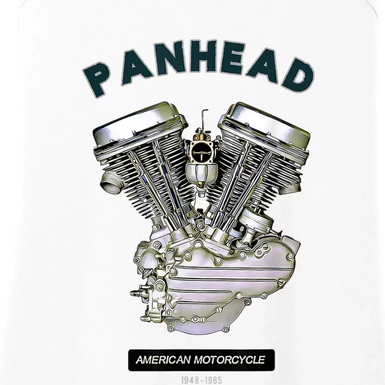 HD PanHead Retro VTwin Engine Motorcycle 48 65 Biker Gear Ladies Essential Tank