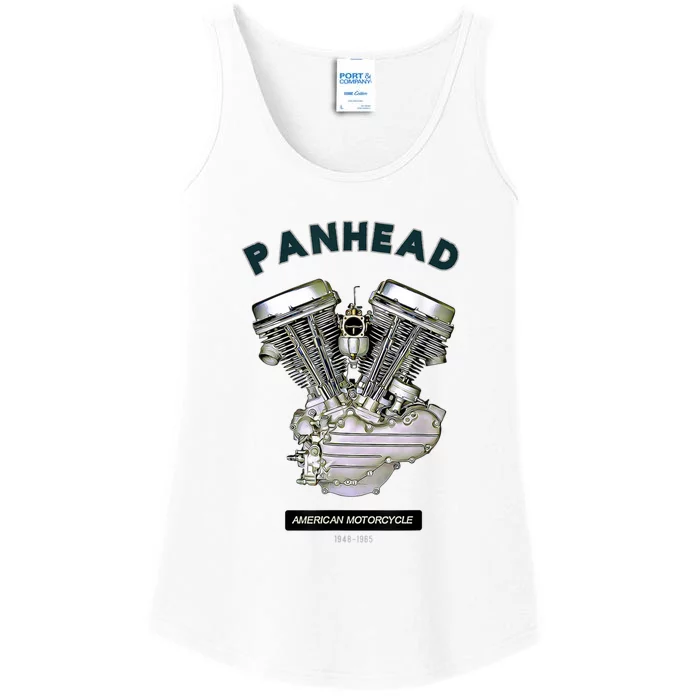 HD PanHead Retro VTwin Engine Motorcycle 48 65 Biker Gear Ladies Essential Tank