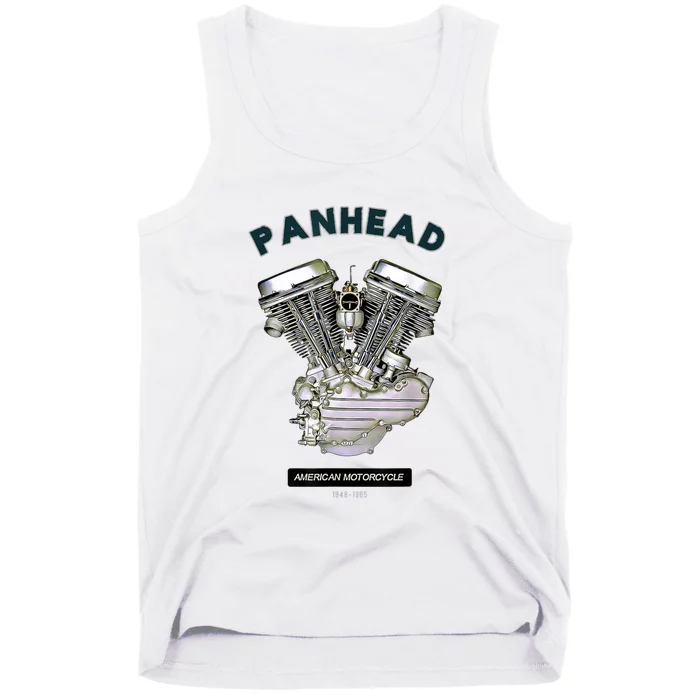 HD PanHead Retro VTwin Engine Motorcycle 48 65 Biker Gear Tank Top