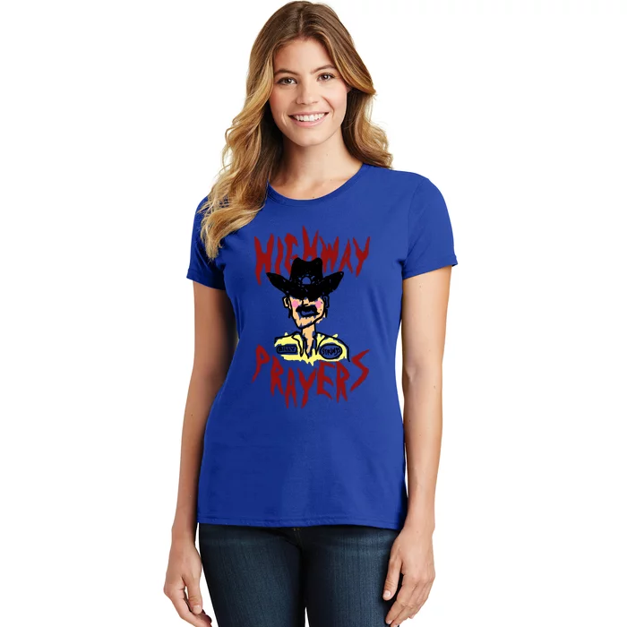 Highway Prayers Race Car Driver Women's T-Shirt