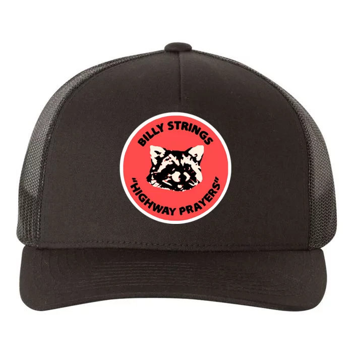 Highway Prayers Raccoon Yupoong Adult 5-Panel Trucker Hat