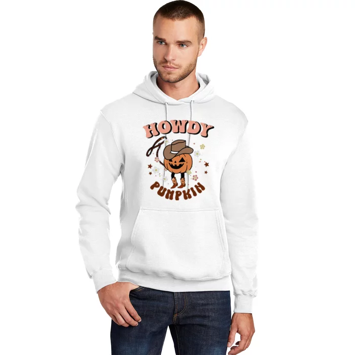 Howdy Pumpkin Rodeo Western Fall Southern Halloween Hoodie