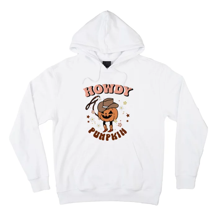 Howdy Pumpkin Rodeo Western Fall Southern Halloween Hoodie