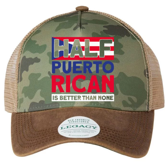 Half Puerto Rican Is Better Than None Puerto Rican Legacy Tie Dye Trucker Hat