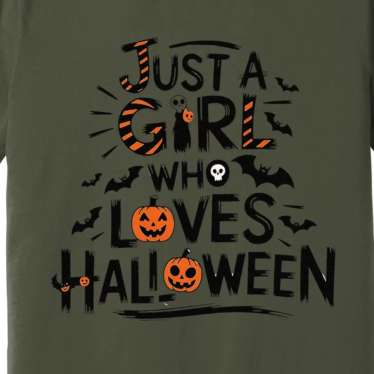 Halloween Pumpkin S Women Cute Autumn Premium T-Shirt