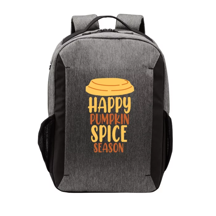 Happy Pumpkin Spice Season Coffee Lover Vector Backpack