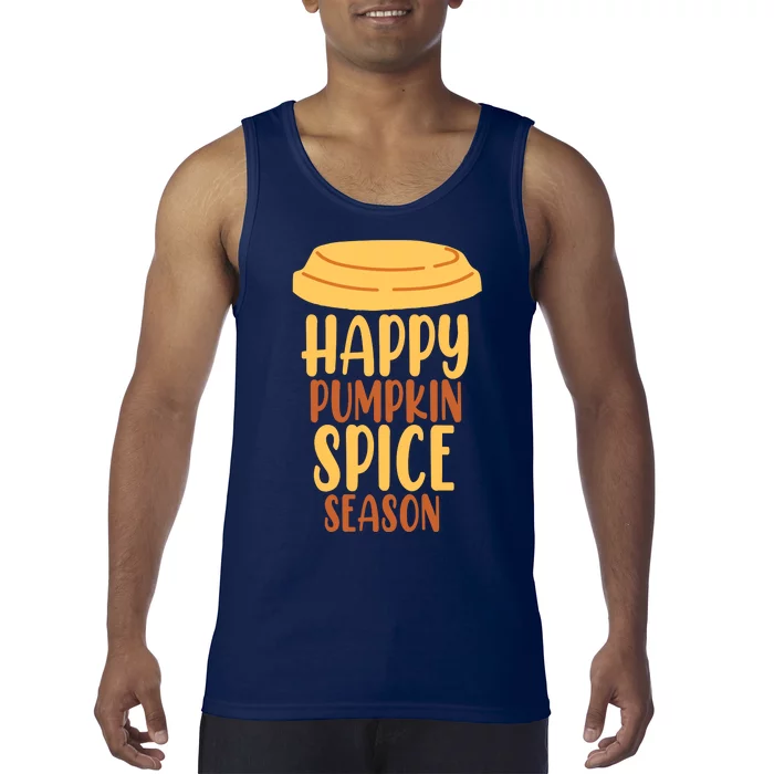 Happy Pumpkin Spice Season Coffee Lover Tank Top