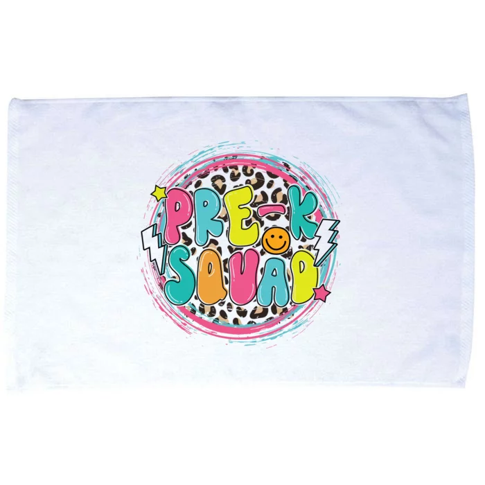 Hello Preschool Squad Preschool First Day Preschool PreK Teacher Microfiber Hand Towel