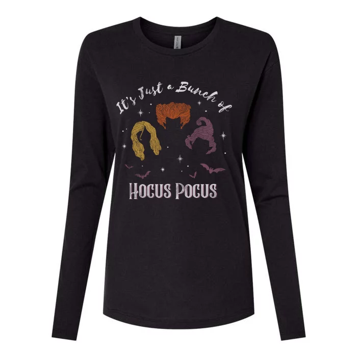 Hocus Pocus_ Sisters Its Just A Bunch Of _Hocus Pocus Halloween Gift Womens Cotton Relaxed Long Sleeve T-Shirt