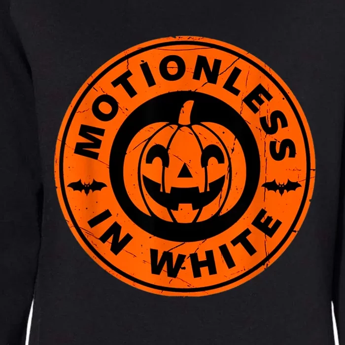 Halloween Pumpkin Scary Funny Motionlesses In White Womens California Wash Sweatshirt