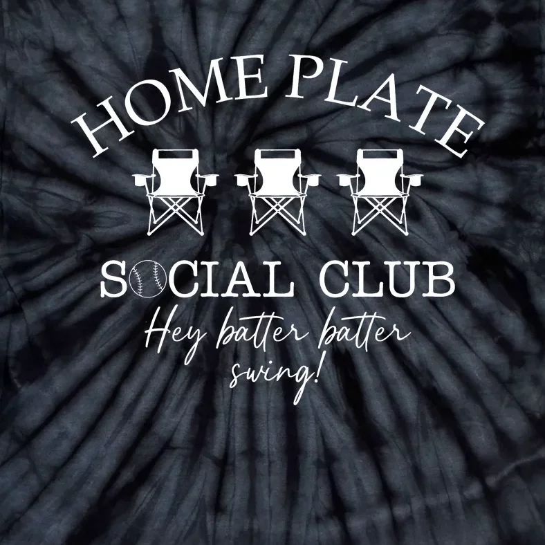 Home Plate Social Club Baseball Mom Tie-Dye T-Shirt