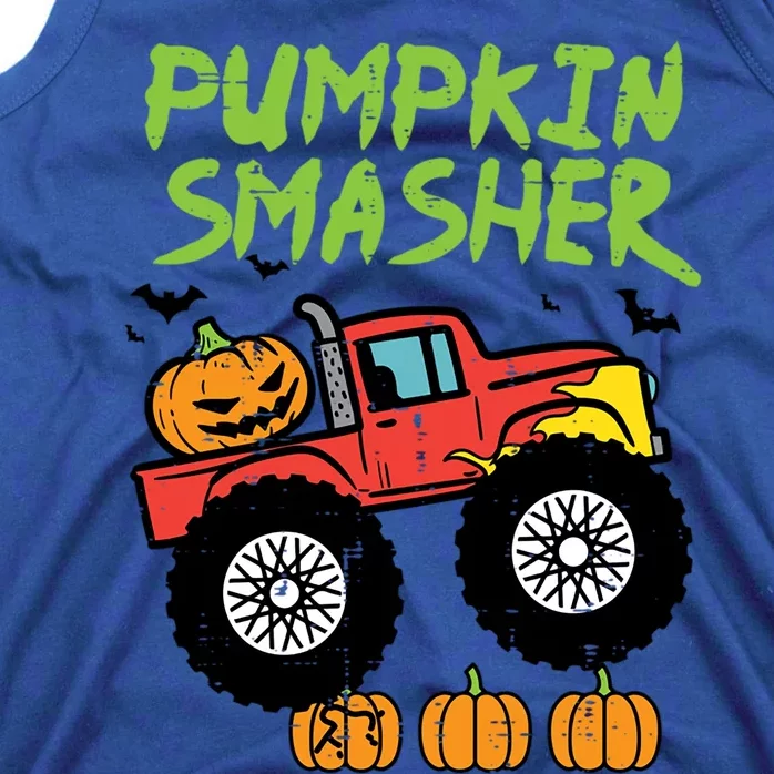 Halloween Pumpkin Smasher Monster Truck Costume Gift Tank Top