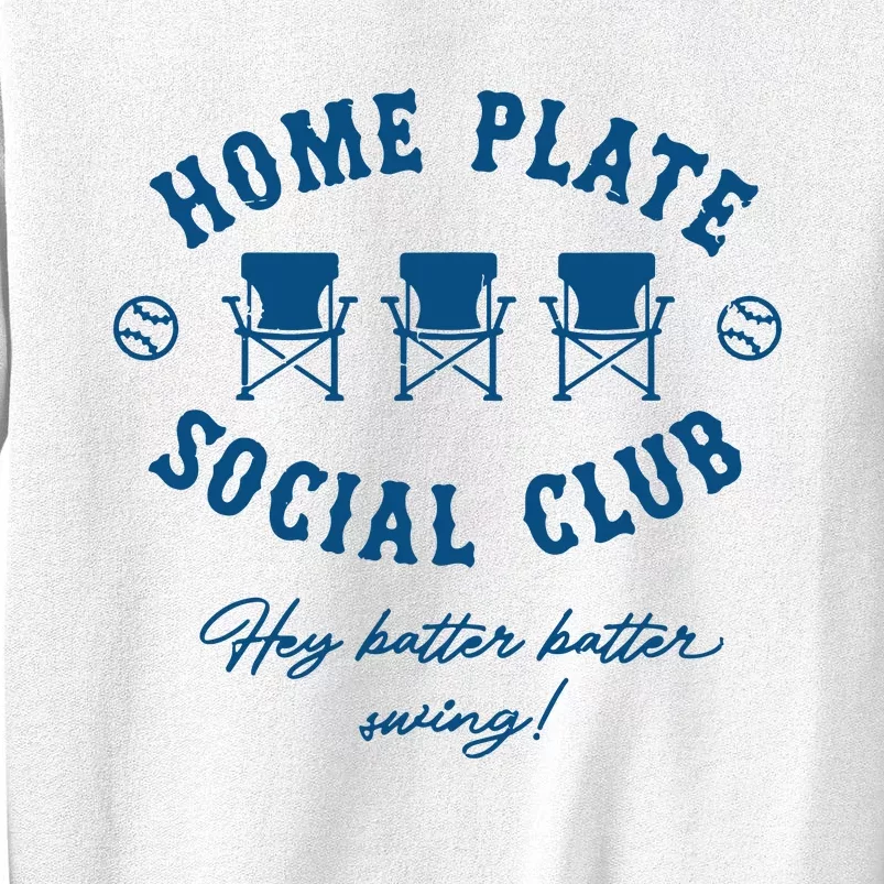 Home Plate Social Club Hey Batter Batter Swing Baseball Sweatshirt