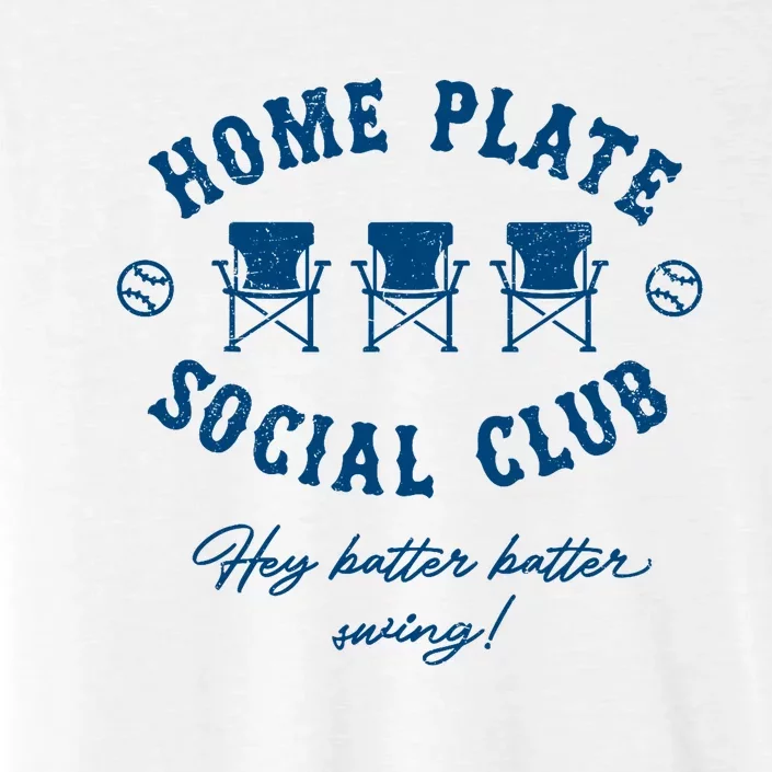 Home Plate Social Club Hey Batter Batter Swing Baseball ChromaSoft Performance T-Shirt