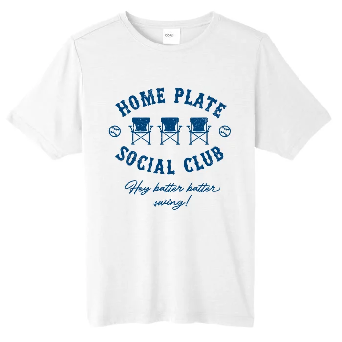 Home Plate Social Club Hey Batter Batter Swing Baseball ChromaSoft Performance T-Shirt