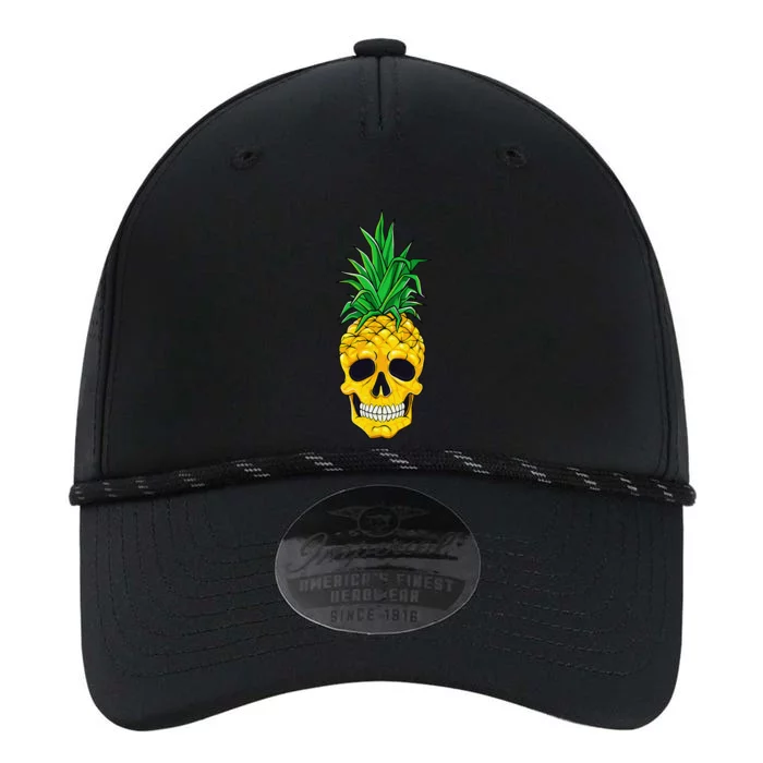 Hawaiian Pineapple Skull Summer Halloween Costume Goth Performance The Dyno Cap