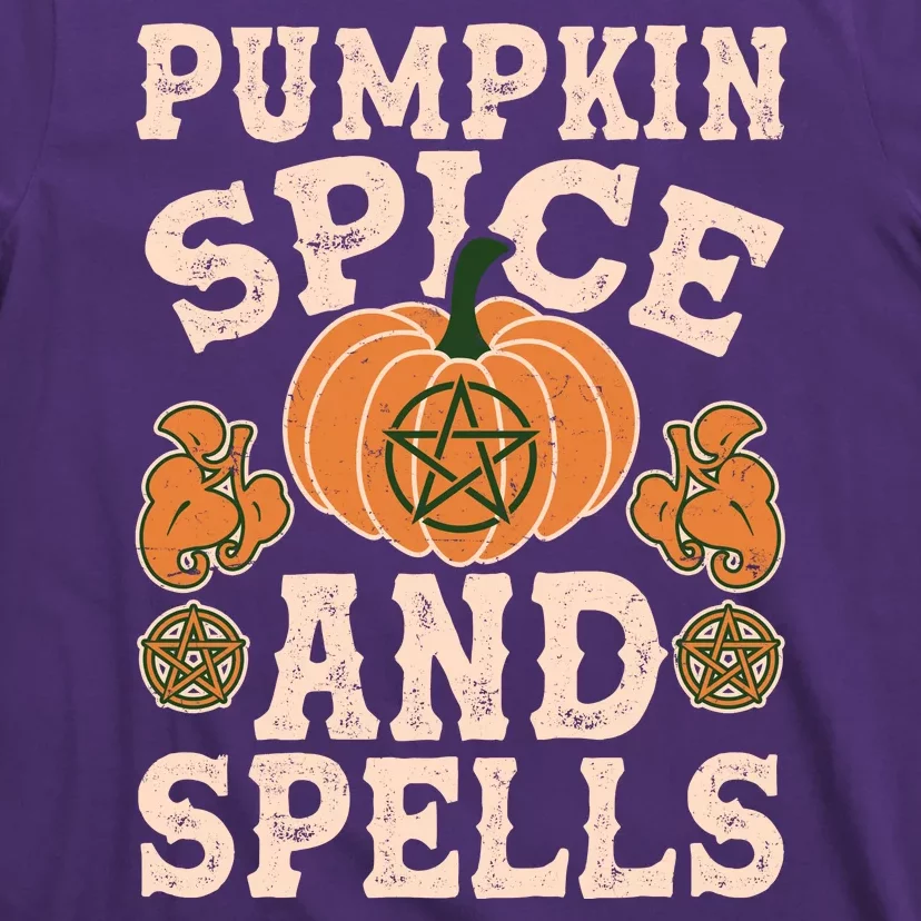 Halloween Pumpkin Spice And Spells T-Shirt