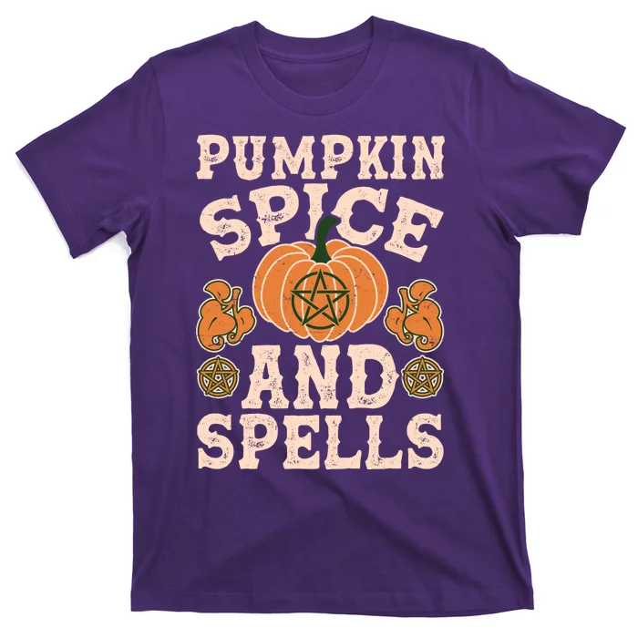 Halloween Pumpkin Spice And Spells T-Shirt