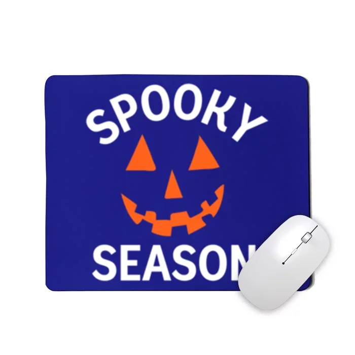 Halloween Pumpkin SpookySeason Design Funny Gift Mousepad