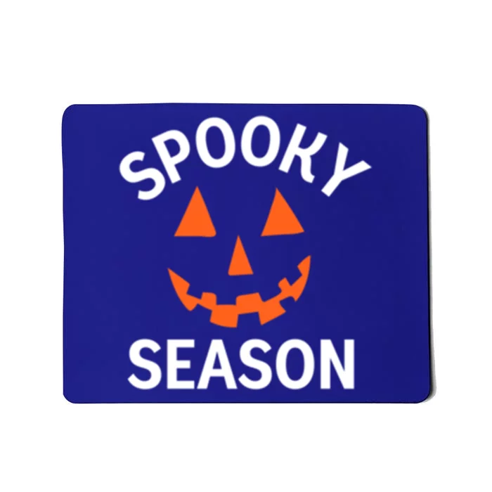 Halloween Pumpkin SpookySeason Design Funny Gift Mousepad