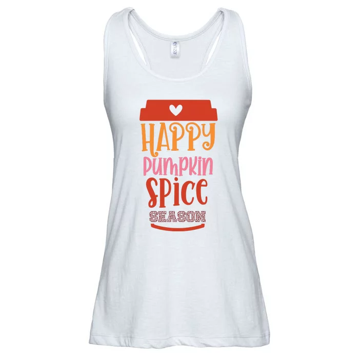 Happy Pumpkin Spice Season Ladies Essential Flowy Tank