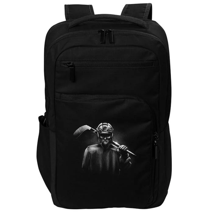 Hockey Player Sketch Impact Tech Backpack