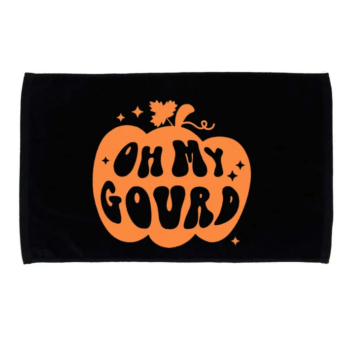 Hilarious Pumpkin Spice Fall Harvest Festive Decor Microfiber Hand Towel