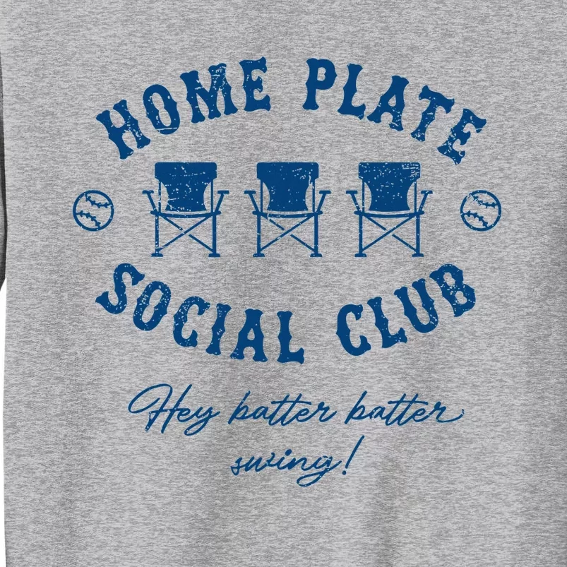 Home Plate Social Club Hey Batter Batter Swing Sweatshirt