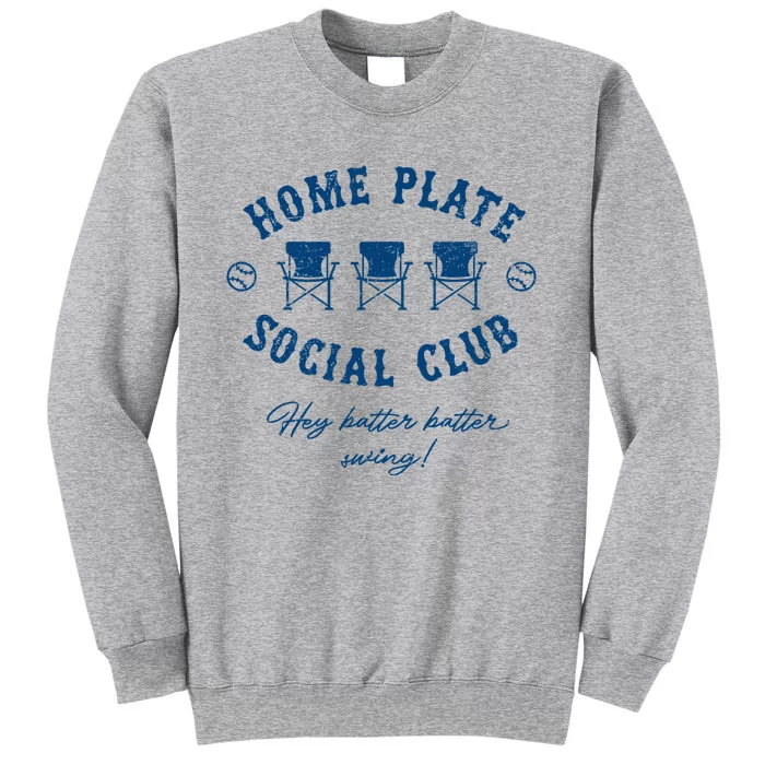 Home Plate Social Club Hey Batter Batter Swing Sweatshirt