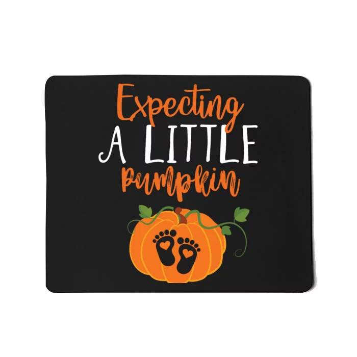 Halloween Pregnancy Shirts Mom To Be Expecting Little Pumpkin Mousepad