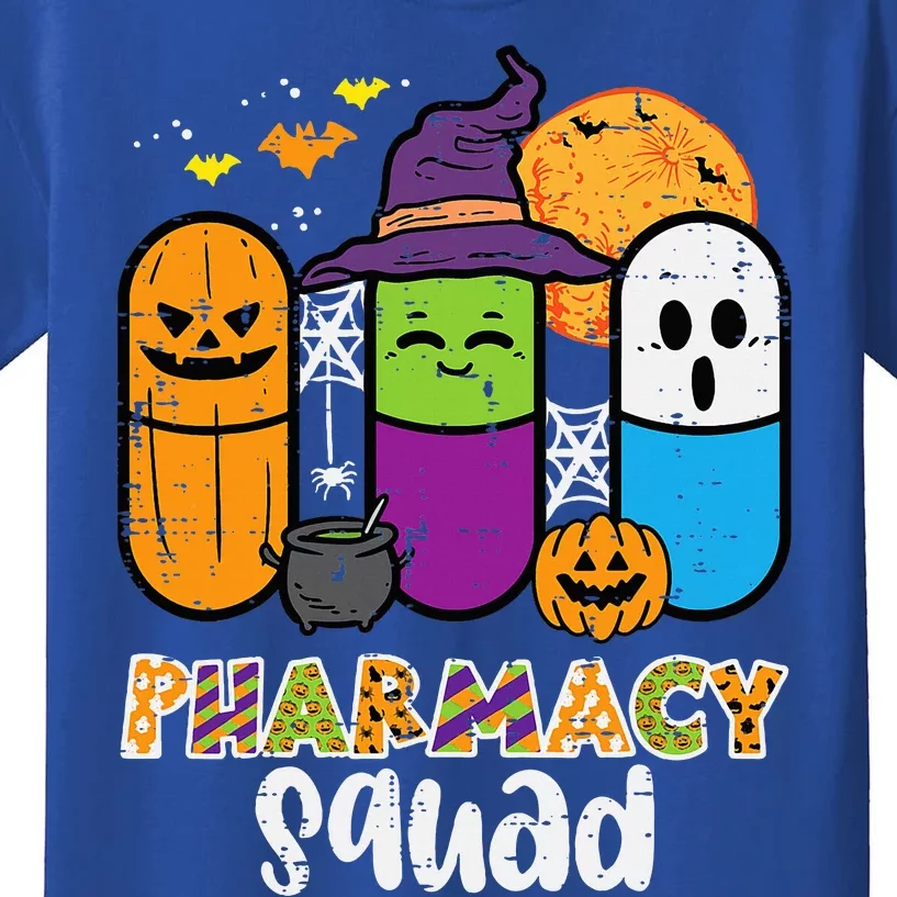 Halloween Pharmacy Squad Pills Costume Pharmacist Kids T-Shirt