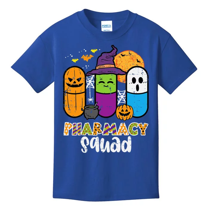 Halloween Pharmacy Squad Pills Costume Pharmacist Kids T-Shirt