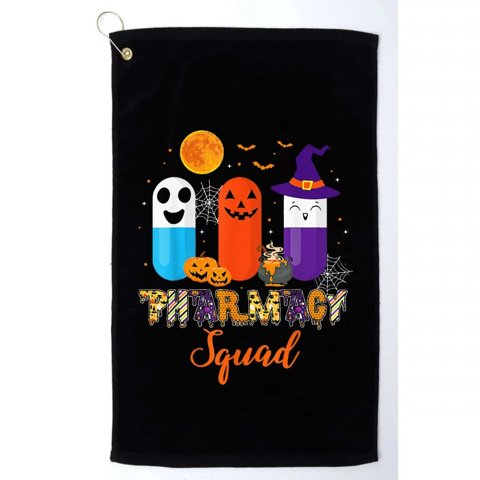 Hilarious Pharmacy Squad Halloween Costume Platinum Collection Golf Towel