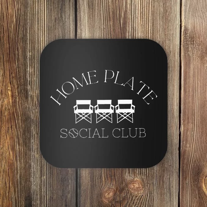 Home Plate Social Club Coaster