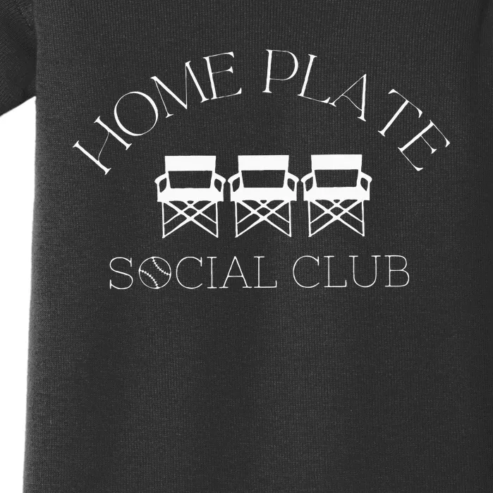 Home Plate Social Club Baby Bodysuit