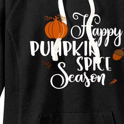 Happy Pumpkin Spice Season Women's Fleece Hoodie