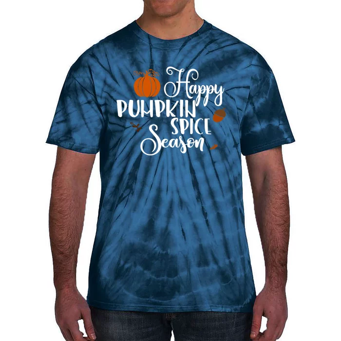 Happy Pumpkin Spice Season Tie-Dye T-Shirt