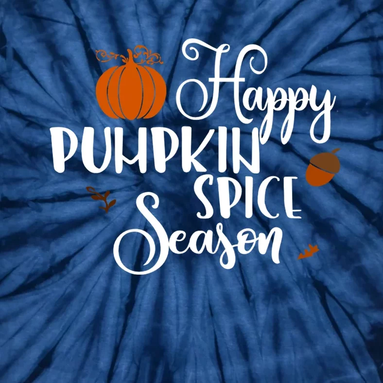 Happy Pumpkin Spice Season Tie-Dye T-Shirt