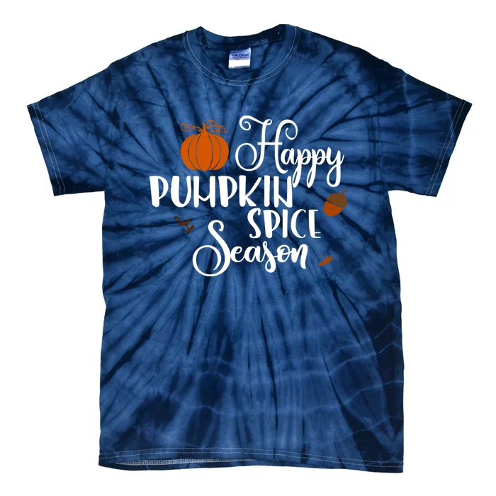 Happy Pumpkin Spice Season Tie-Dye T-Shirt