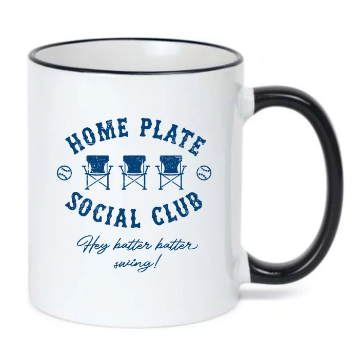 Home Plate Social Club Hey Batter Batter Swing Baseball Black Color Changing Mug