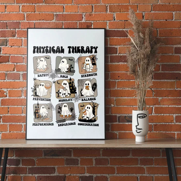 Halloween Physical Therapy Pt Ghosts Poster