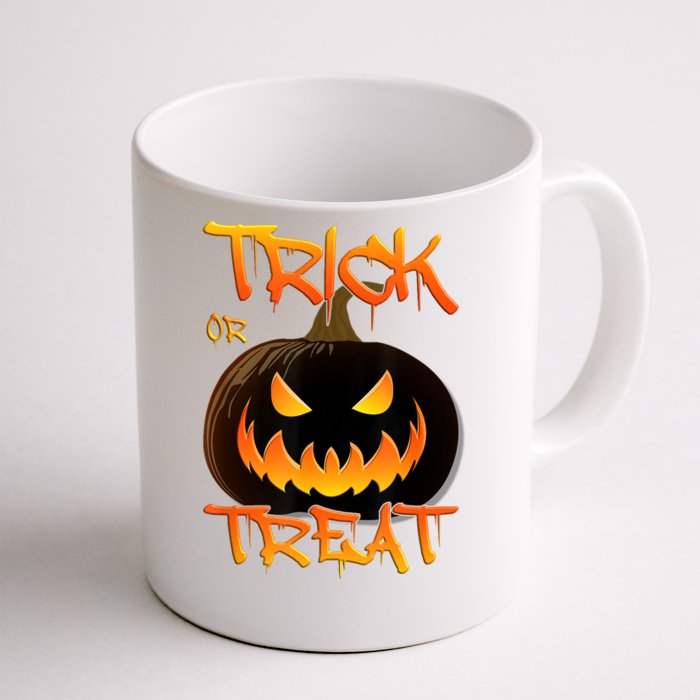 Halloween Pumpkin Trick Or Treat Costume Fancy Dress Front & Back Coffee Mug