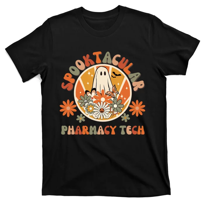 Halloween Pharmacy Tech Spooktacular Pharmacy Technician T-Shirt