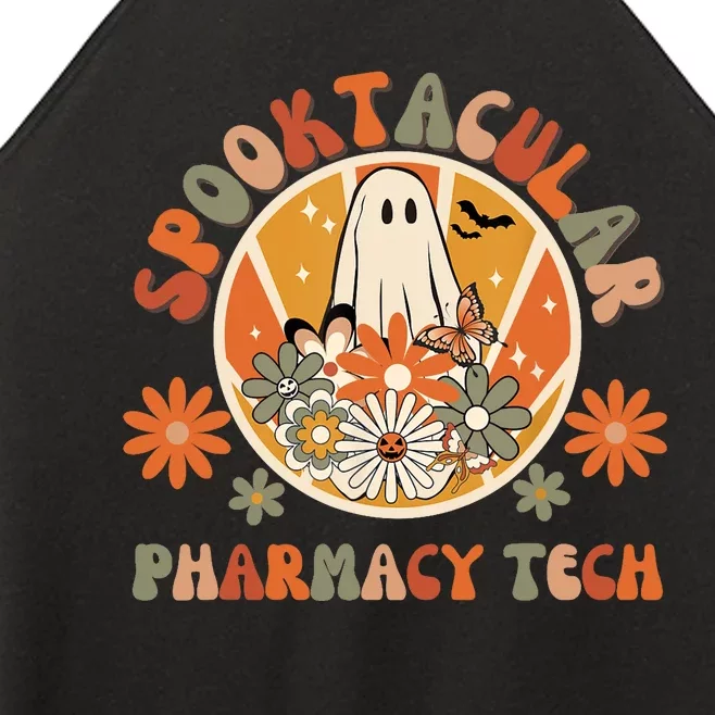 Halloween Pharmacy Tech Spooktacular Pharmacy Technician Women’s Perfect Tri Rocker Tank