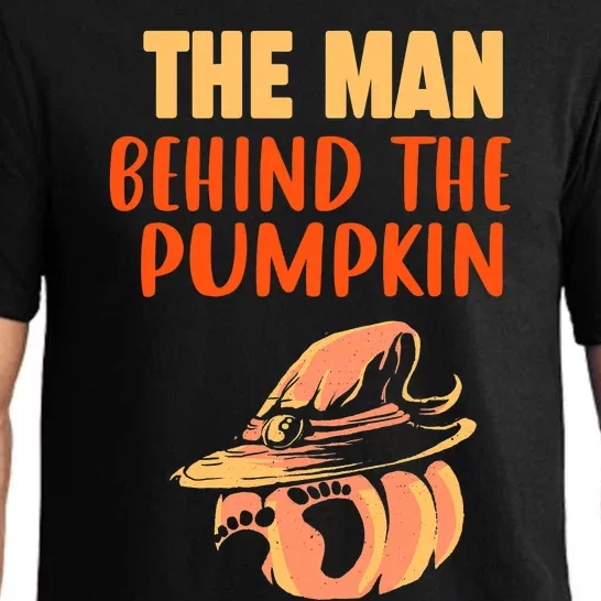 Halloween Pregnancy The Man Behind The Pumpkin Baby Dad Soon Pajama Set