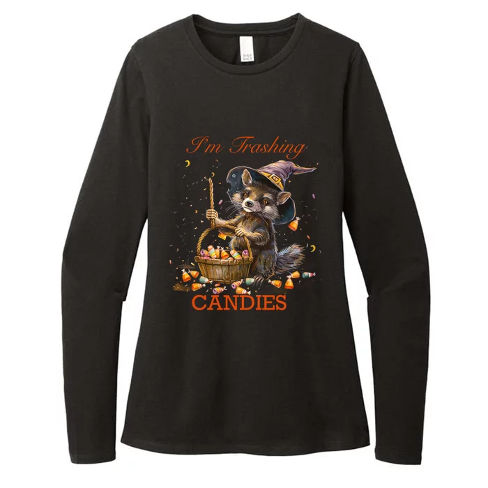 Halloween Pumpkin Trick And Treats Womens CVC Long Sleeve Shirt