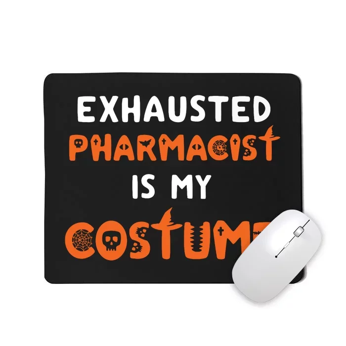 Halloween Pharmacy Team Humor Pharmacist Costume Funny Premium Mousepad