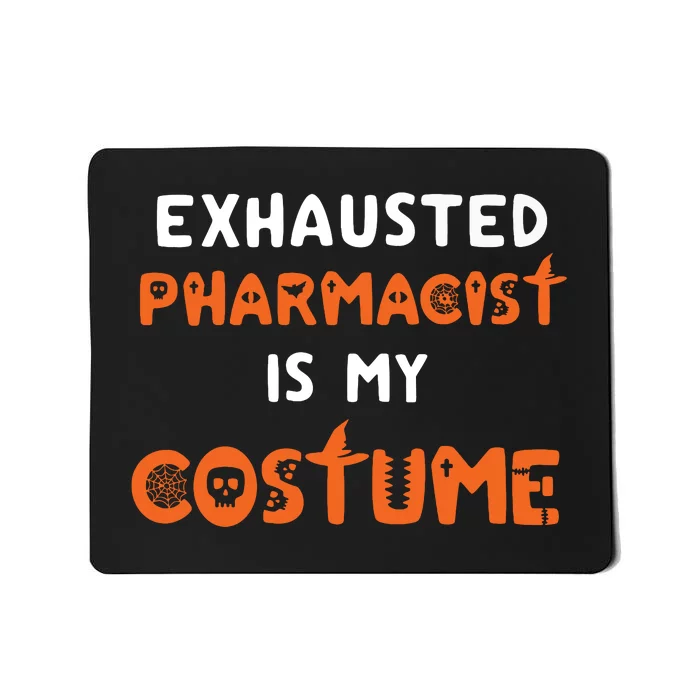 Halloween Pharmacy Team Humor Pharmacist Costume Funny Premium Mousepad