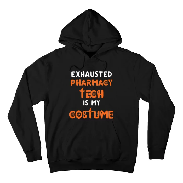 Halloween Pharmacy Tech Humor Pharmacist Costume Funny Hoodie