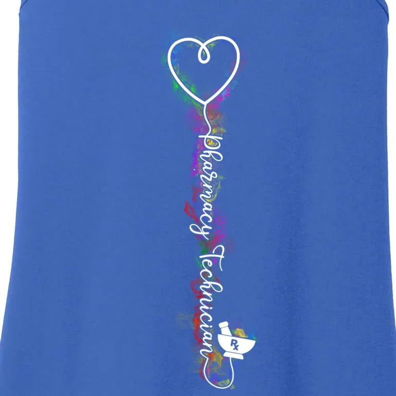 Heart Pharmacy Technician Funny Gift Ladies Essential Tank